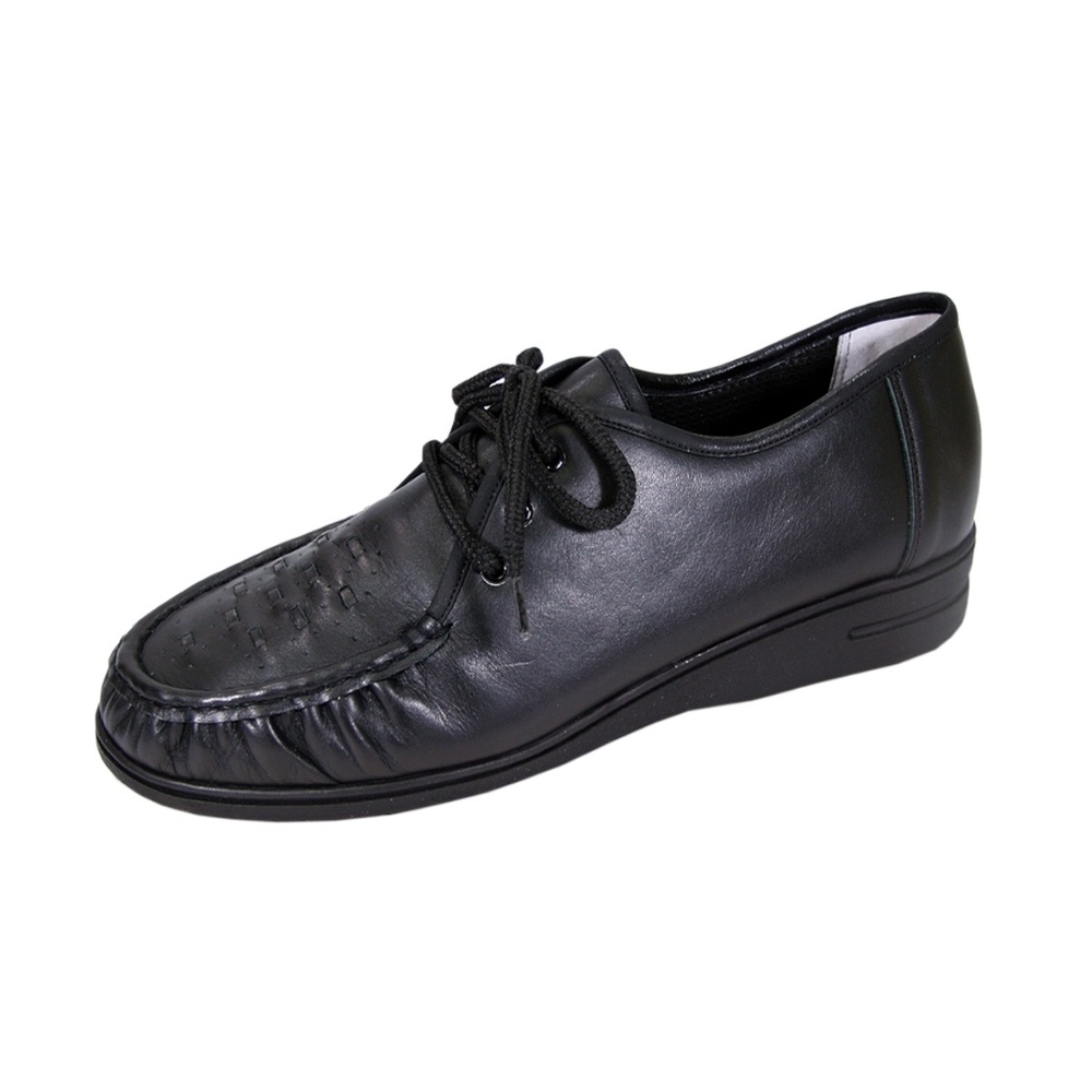 👟24 Hour Comfort Mei Women's Wide Width Lace Up Leather Shoes 👟